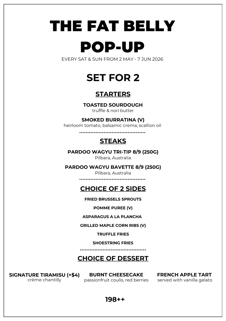 FAT BELLY POP UP JUNE 24 2